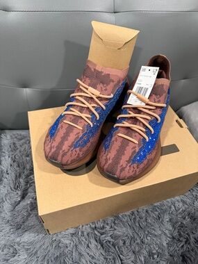 adidas Yeezy Boost 380 Box — Brown with Black Text